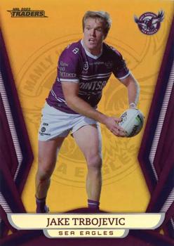 2023 NRL Traders Titanium - Gold Pearl Special #GS059 Jake Trbojevic Front